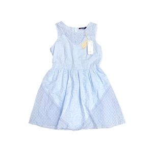 Doe & Rae light blue denim look dress NWT size L